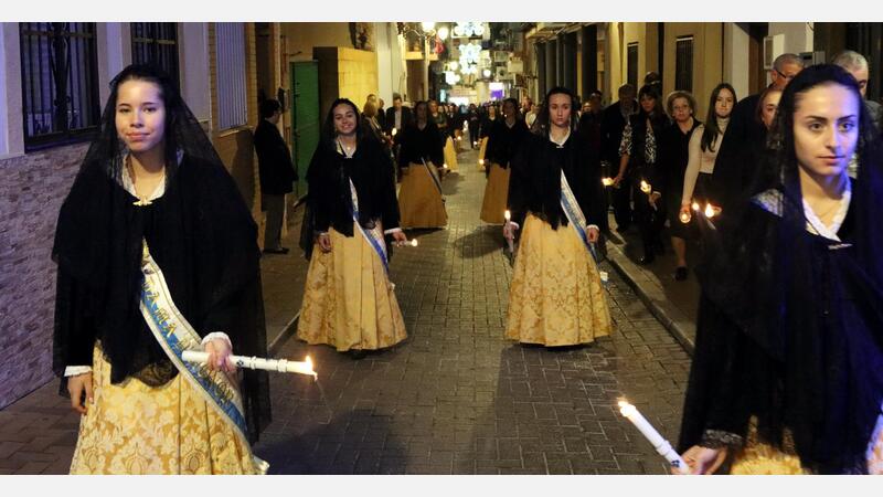 Fervour in the Mare de Déu procession