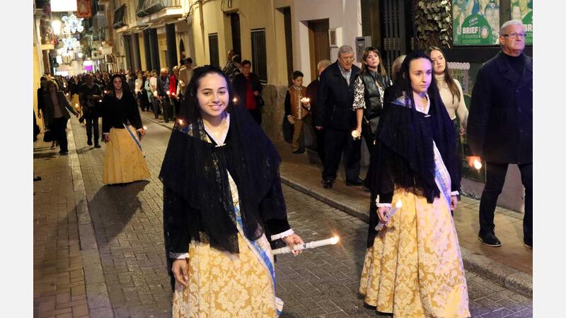 Fervour in the Mare de Déu procession