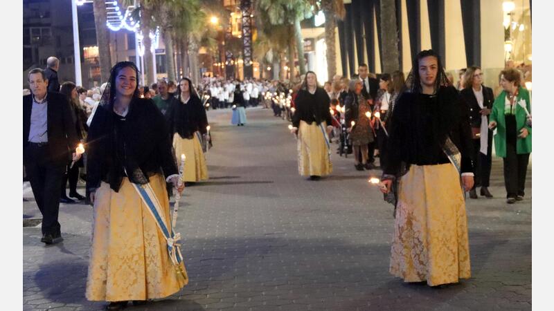 Fervour in the Mare de Déu procession