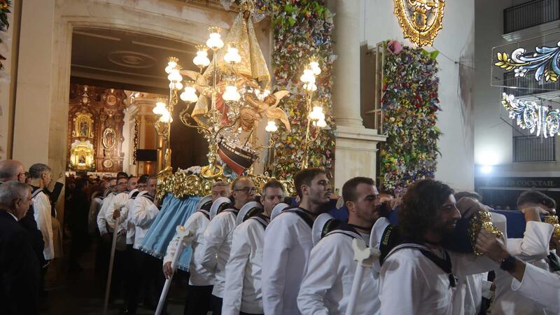Benidorm once again expresses its devotion to its patron saint Sant Jaume in a solemn procession