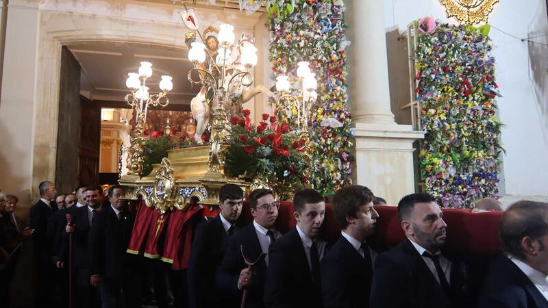 Benidorm once again expresses its devotion to its patron saint Sant Jaume in a solemn procession