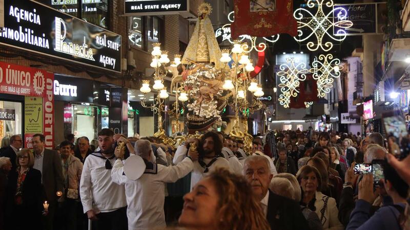 Benidorm once again expresses its devotion to its patron saint Sant Jaume in a solemn procession