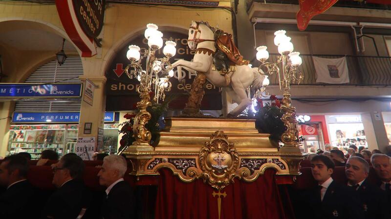 Benidorm once again expresses its devotion to its patron saint Sant Jaume in a solemn procession