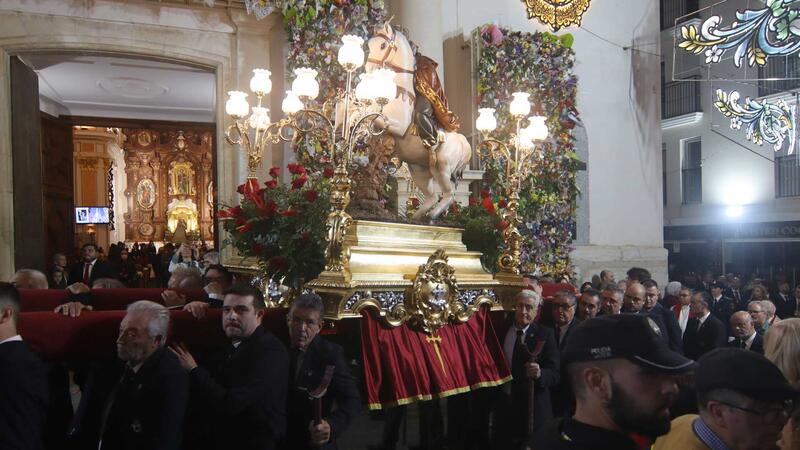 Benidorm once again expresses its devotion to its patron saint Sant Jaume in a solemn procession