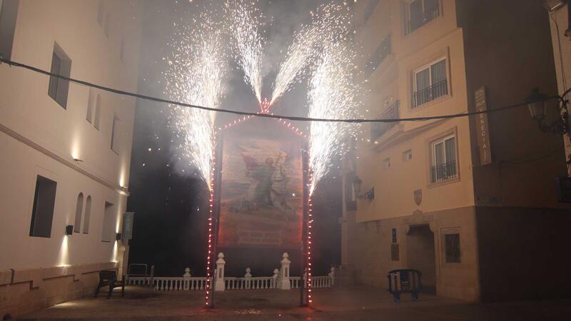 Benidorm once again expresses its devotion to its patron saint Sant Jaume in a solemn procession
