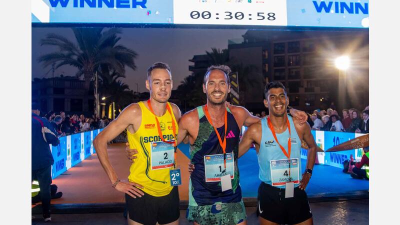 4.800 corredores participan en la Benidorm Half, la fiesta del deporte