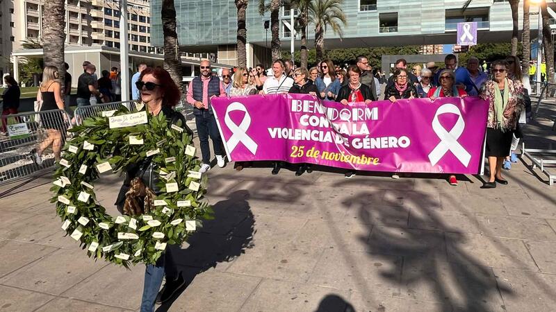 Marcha contra la violencia de género.