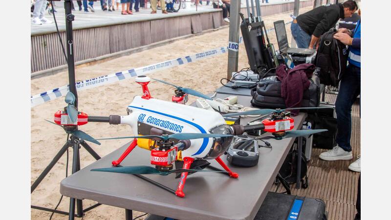 Benidorm hosts the first massive simultaneous flight of drones at European level in an urban environment