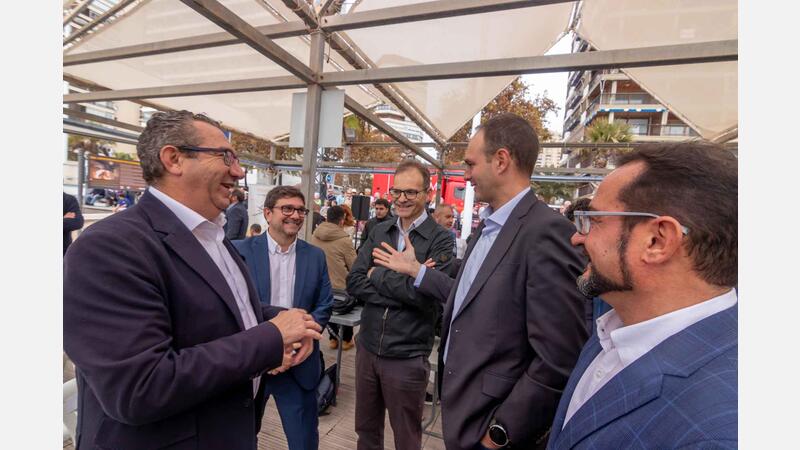 Benidorm hosts the first massive simultaneous flight of drones at European level in an urban environment