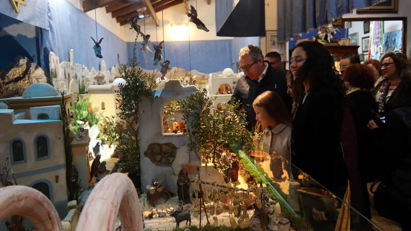 La Barqueta obri les portes del seu tradicional Belén format per més de 300 peces