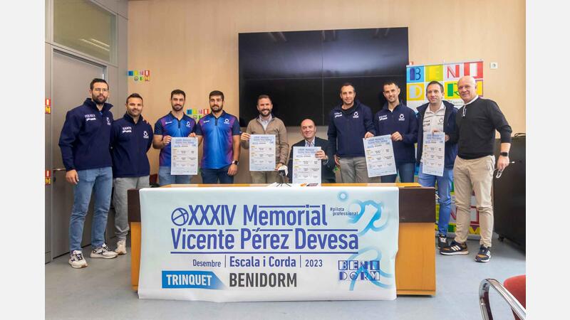 Vicente Pérez Devesa Trinquet hosts the XXXIV