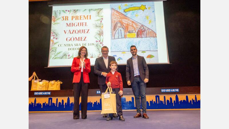 Entrega de premios de XV Concurso de Postales Navideñas de Benidorm