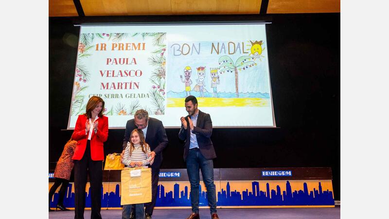 Entrega de premios de XV Concurso de Postales Navideñas de Benidorm