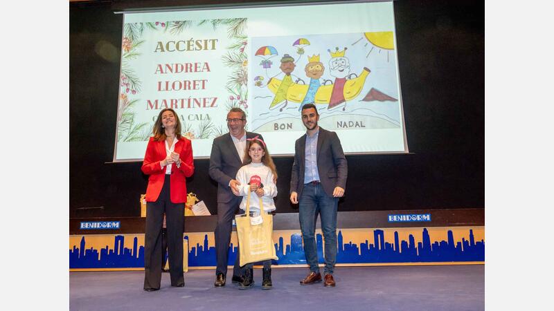 Entrega de premios de XV Concurso de Postales Navideñas de Benidorm
