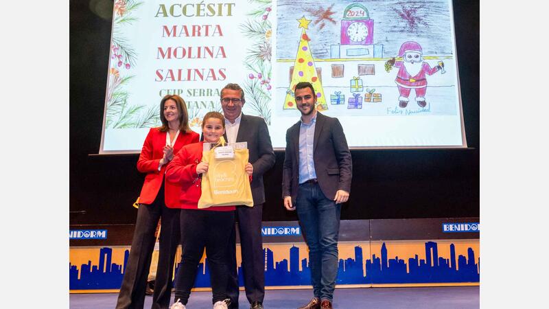 Entrega de premios de XV Concurso de Postales Navideñas de Benidorm
