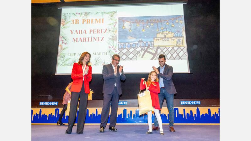 Entrega de premios de XV Concurso de Postales Navideñas de Benidorm