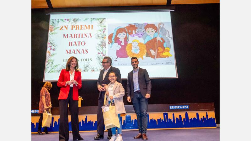 Entrega de premios de XV Concurso de Postales Navideñas de Benidorm