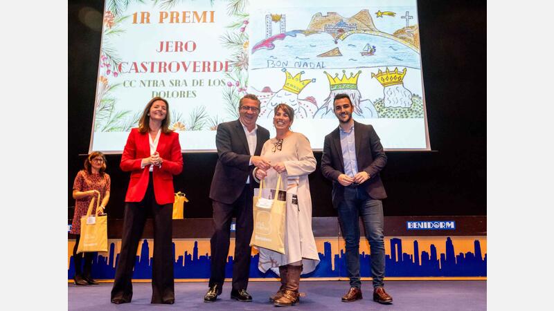 Entrega de premios de XV Concurso de Postales Navideñas de Benidorm