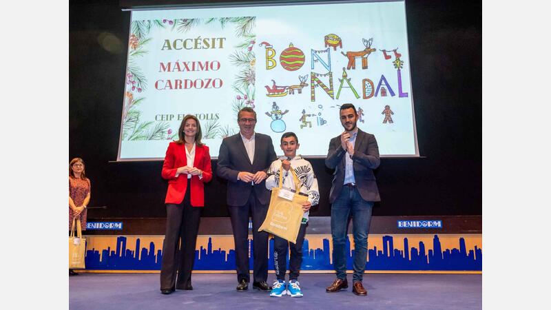 Entrega de premios de XV Concurso de Postales Navideñas de Benidorm