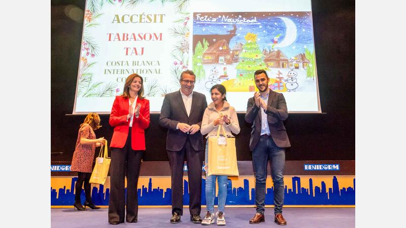 Entrega de premios de XV Concurso de Postales Navideñas de Benidorm