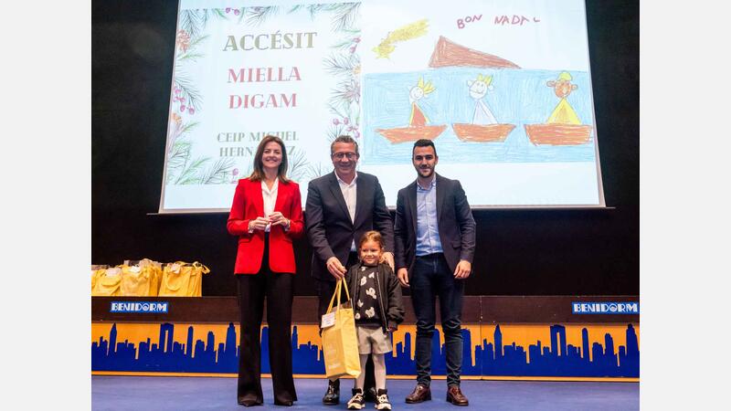 Entrega de premios de XV Concurso de Postales Navideñas de Benidorm