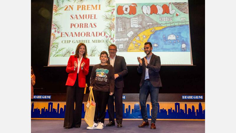 Entrega de premios de XV Concurso de Postales Navideñas de Benidorm