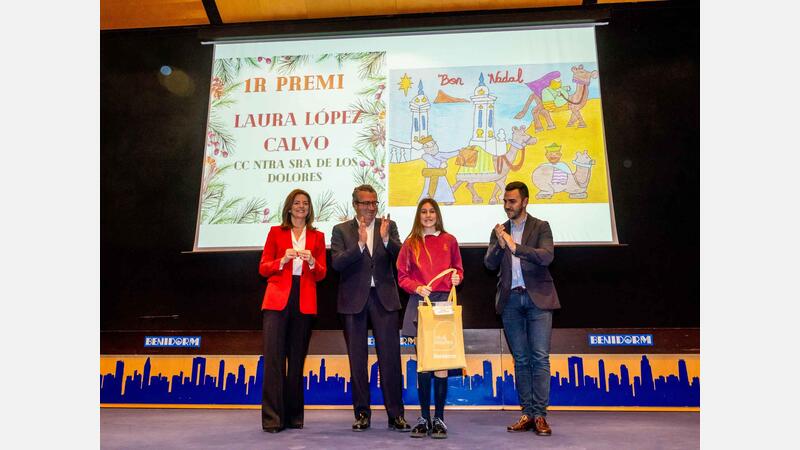 Entrega de premios de XV Concurso de Postales Navideñas de Benidorm