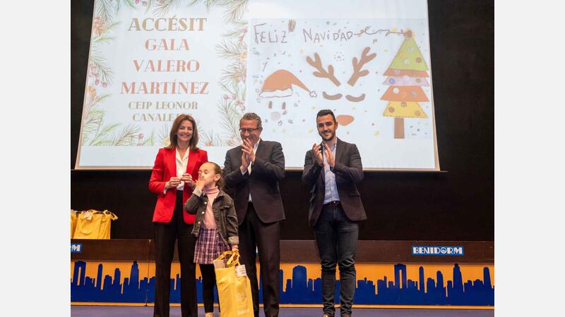 Entrega de premios de XV Concurso de Postales Navideñas de Benidorm