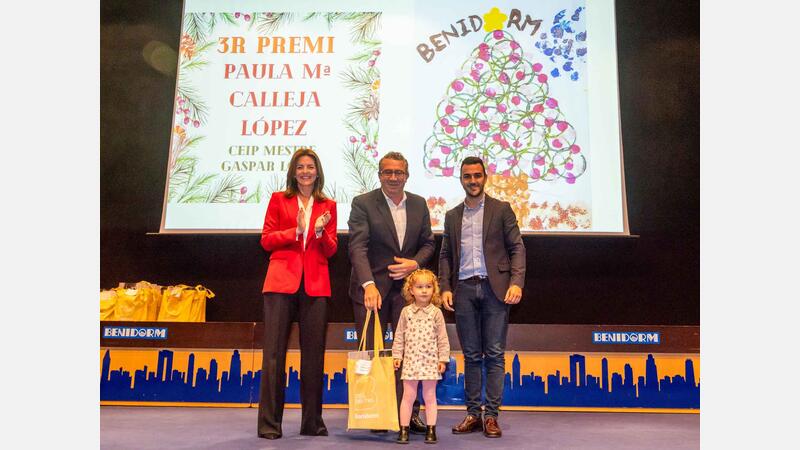 Entrega de premios de XV Concurso de Postales Navideñas de Benidorm