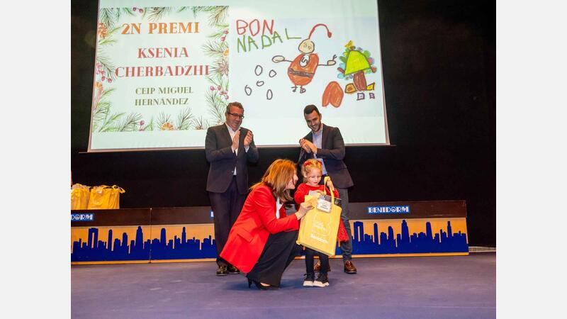 Entrega de premios de XV Concurso de Postales Navideñas de Benidorm