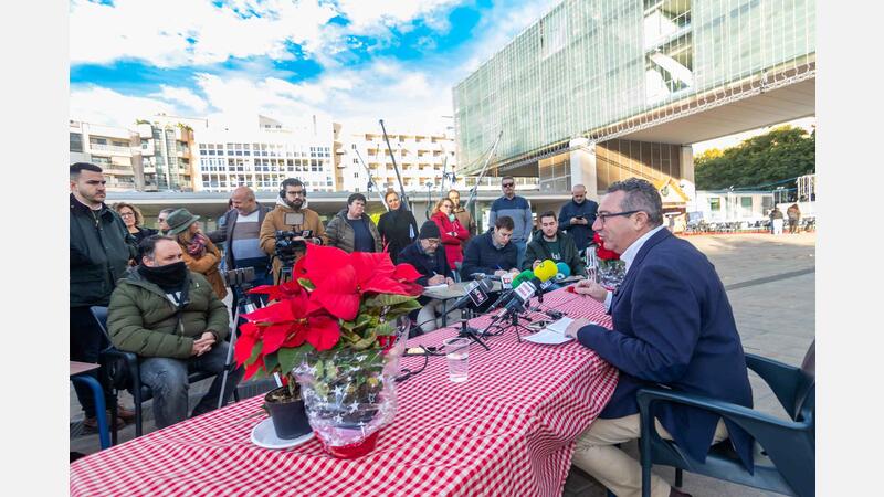 Toni Pérez anuncia el projecte de la segona fase de Mediterrani en 2024 i oferix sòl al Consell per a construir 600 habitatges protegits