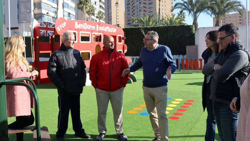 The City Council opens the urban park on Marina Alta Avenue to the public after an investment of more than 310,000 euros