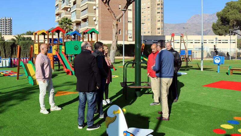 The City Council opens the urban park on Marina Alta Avenue to the public after an investment of more than 310,000 euros