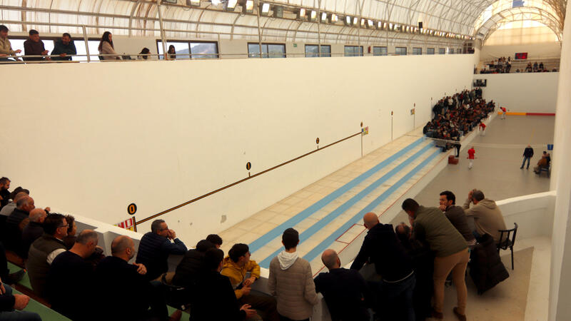  Francés and Santi, players of Pilota Valenciana, win the XXXIV 