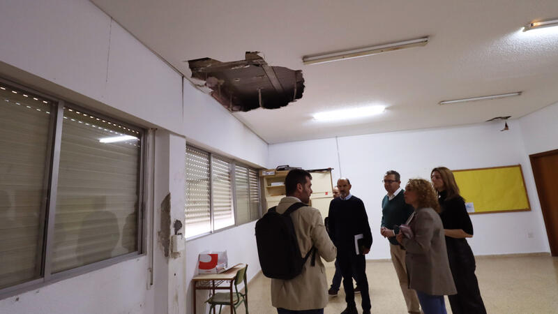 Educació visita dos col·legis de Benidorm amb obres pendents d
