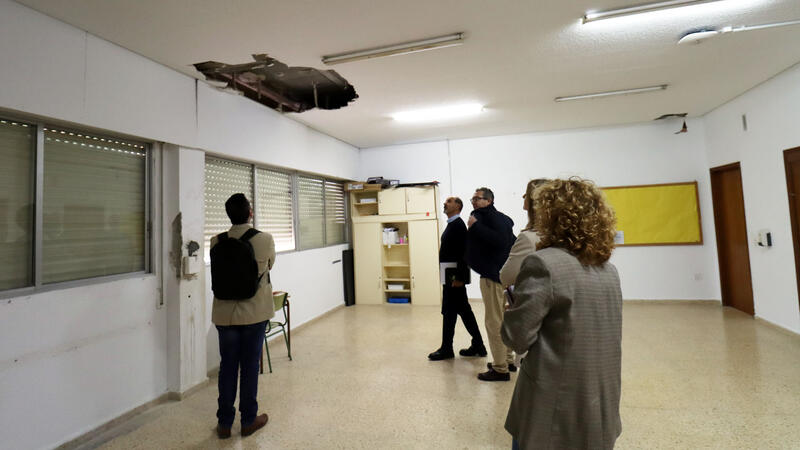 Educació visita dos col·legis de Benidorm amb obres pendents d