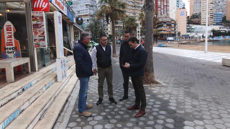 Benidorm completes the renovation work of the waste collector on Madrid Avenue to end discharges and bad odors