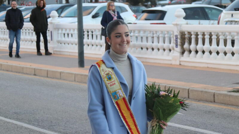 Benidorm celebrates the festival of Sant Antoni with the pilgrimage and offering to the saint in the Ermita de Sanz and the proclamation by Vicente Fuster
