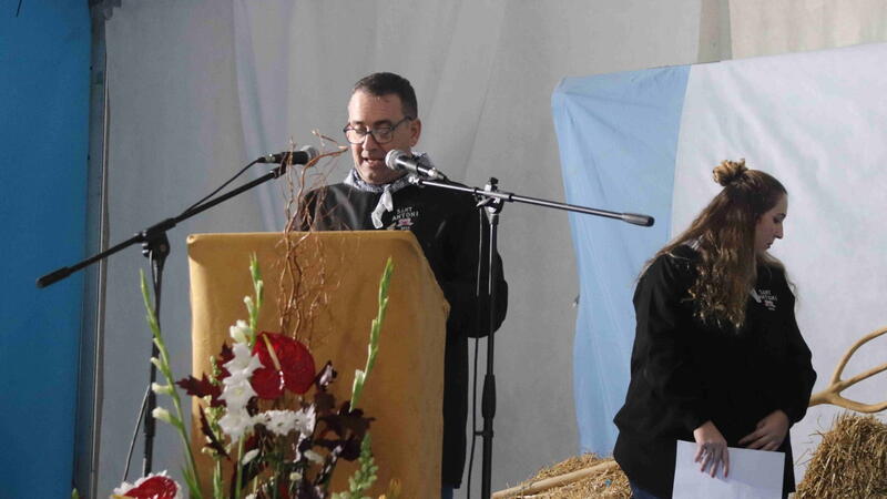 Benidorm celebrates the festival of Sant Antoni with the pilgrimage and offering to the saint in the Ermita de Sanz and the proclamation by Vicente Fuster
