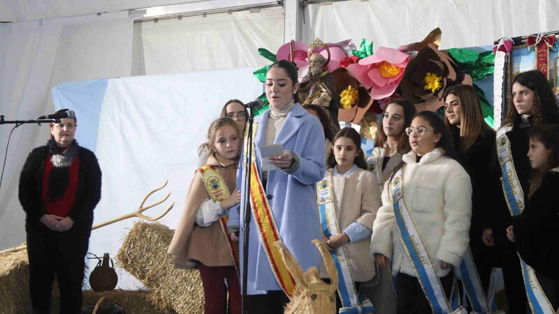 Benidorm celebrates the festival of Sant Antoni with the pilgrimage and offering to the saint in the Ermita de Sanz and the proclamation by Vicente Fuster