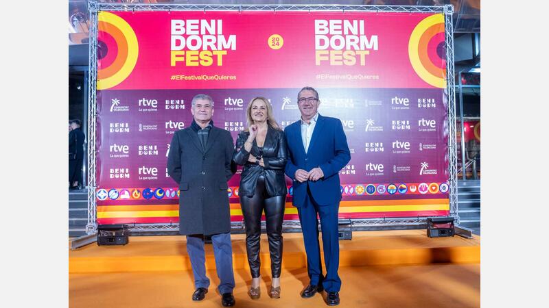 Benidorm Fest 2024 starts with the Orange Carpet