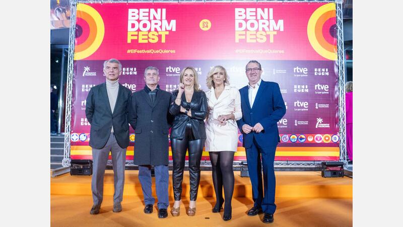 Benidorm Fest 2024 starts with the Orange Carpet
