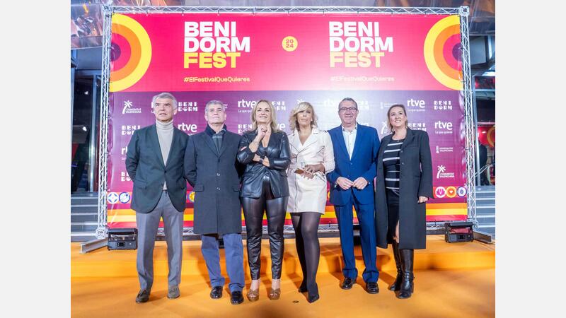 Benidorm Fest 2024 starts with the Orange Carpet