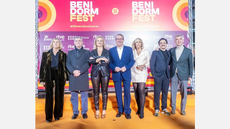 Benidorm Fest 2024 starts with the Orange Carpet