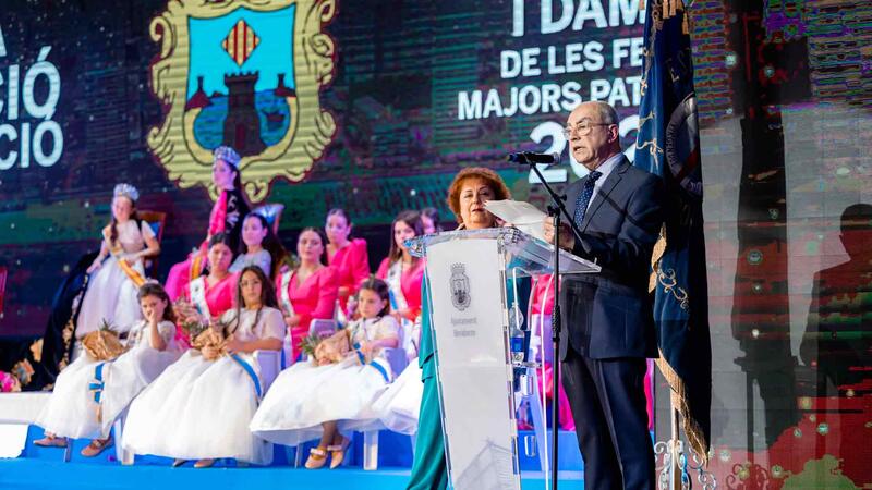 Valentina Almodóbar Climent i Laia Zamora Picó, Reines de les Festes Majors Patronals de Benidorm en 2024