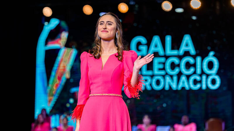 Valentina Almodóbar Climent i Laia Zamora Picó, Reines de les Festes Majors Patronals de Benidorm en 2024
