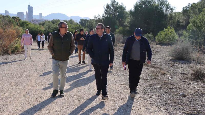 Benidorm inicia les actuacions de prevenció contra incendis al parc del Moralet