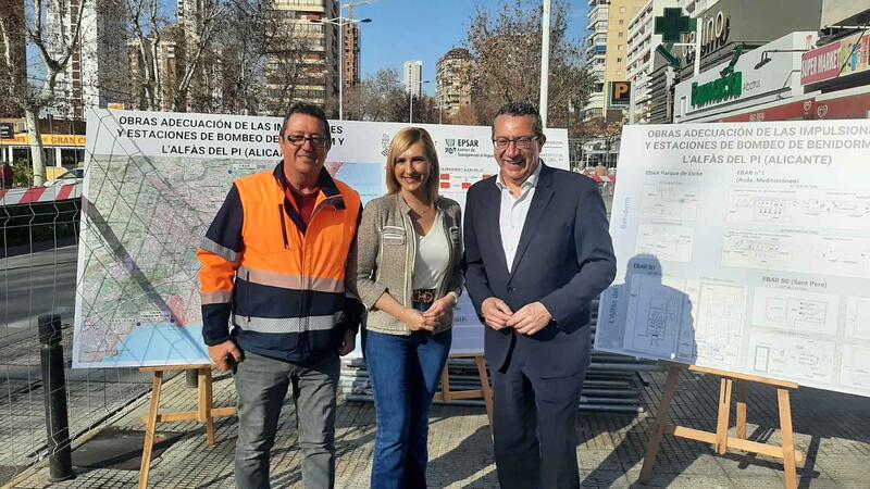 La Conselleria anuncia el inicio inminente de las obras de adecuación y mejora en las estaciones de bombeo de aguas residuales de Benidorm 