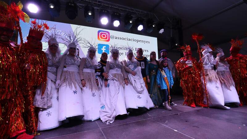 ‘Venecia en Benidorm’ se alza con el primer premio del desfile de Carnaval en el que lucieron 63 grupos y 10 participantes individuales