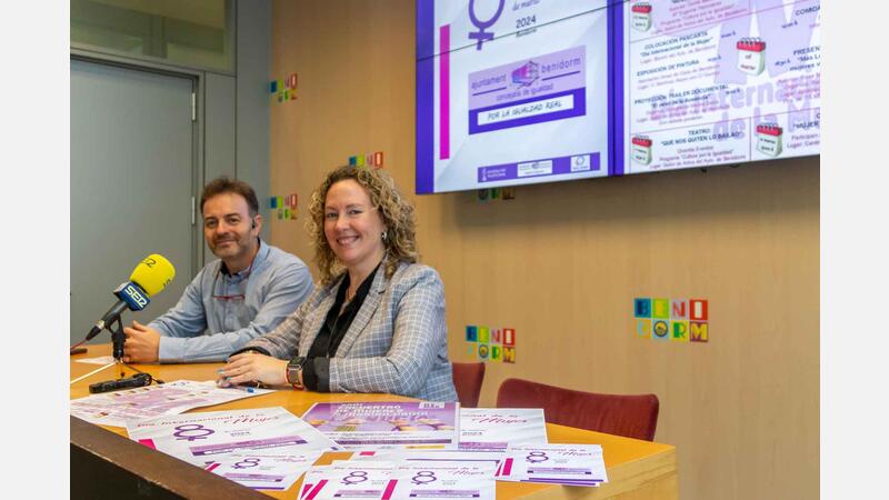 Benidorm presents an extensive program of activities to commemorate Women